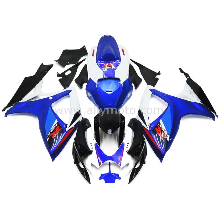 0328 Fairing Suzuki GSXR600 GSXR750 K6 06 07 Blue White Black